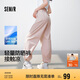 森馬（Semir）防曬休閑褲女25夏季一褲兩穿闊腿褲涼感褲子109325127003