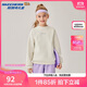 Skechers斯凱奇兒童衛(wèi)衣男女童加絨保暖舒適長(zhǎng)袖上衣基礎(chǔ)百搭運(yùn)動(dòng)P425K051