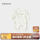babylove嬰兒連體衣春秋季純棉嬰兒衣服新生兒寶寶長袖哈衣爬服秋裝