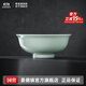 景德鎮(zhèn)（jdz）官方陶瓷影青瓷餐具無鉛純色碗盤組合搬家喬遷禮物家用搬家禮物 流影7英寸面碗（兩只裝）