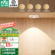 雷士（NVC）小夜燈貓眼磁吸充電感應燈波紋櫥柜燈酒柜展柜玄關(guān)起夜氛圍燈 貓眼磁吸燈-暖光款-人體感應