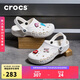 crocs卡駱馳貝雅洞洞鞋沙灘鞋|10126 白色-100 37/38(230mm) 