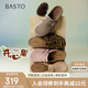 百思圖25夏商場(chǎng)同款復古休閑勃肯鞋平跟女單鞋A9080BH5 灰色 40