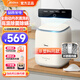 美的（Midea）家用迷你小型內衣褲洗衣機 類(lèi)全自動(dòng)波輪內衣褲襪子清洗機 高溫煮洗殺菌桌面洗衣機 0.7KG 【0.7KG洗脫】MNB7VH1E