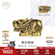 周生生聚財貔貅黃金轉運珠足金CharmeXL酷黑系列串珠95508C定價