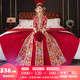 枝己（ZEIMSSMM）秀禾服新娘龍鳳褂2025新款結(jié)婚禮服中式婚紗敬酒服古裝婚禮服 52203無鉆款 XL