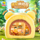 GOLDLOK 迪士尼小熊維尼烘焙屋擺件積木拼裝小屋玩具模型生日禮物
