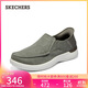 斯凱奇（Skechers）閃穿鞋男鞋秋季一腳蹬休閑健步鞋通勤商務(wù)鞋205065