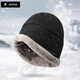 戰術(shù)鳥(niǎo)冬季帽子男護耳帽加絨防寒帽女大頭圍棉帽男騎車(chē)保暖帽翻邊毛線(xiàn)帽
