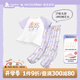 久歲伴【miiiiichan聯(lián)名】?jī)和屡?00%純棉家居服套裝透氣短袖長(zhǎng)褲