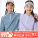 onmygame【糯糯家族】?jì)和L(cháng)袖T恤發(fā)熱抗菌秋冬款男童女童保暖打底衫 淺霧紫 130