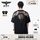 BOY LONDON【暗黑羅盤】夏情侶款短袖權(quán)杖印花炸街潮牌T恤N01906 黑印金N01906 經(jīng)典升級款 XL