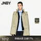 JNBY/江南布衣春秋風(fēng)衣女寬松連帽A字型大廓形簡(jiǎn)約工裝風(fēng)5O8911830 269/綠卡其 S