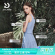 普拉施（PULASSI）泳衣女分體裙式2025新款爆款遮肚顯瘦海邊度假京東自營次日達(dá)