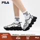 FILA 斐樂(lè )女鞋運動(dòng)鞋FRAGOLA摩登涼鞋2024夏季新款時(shí)尚休閑草莓涼鞋 燧石灰/冰灰-EI 37.5