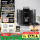 松下（Panasonic）飯煲煲家用3-4人IH電飯煲多功能壓力電飯鍋智能預約三段壓力備長(cháng)炭4升容量SR-PE402-K