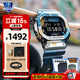 卡西歐（CASIO）G-SHOCK小方塊系列手表男手表多功能運(yùn)動(dòng)手表生日禮物學(xué)生送人 GM-5600SS-1街頭涂鴉款