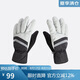 探路者（TOREAD）滑雪手套 24秋冬男女通用防風(fēng)防寒保暖手套TELLCM90725 黑色灰色L