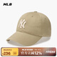 MLB帽子男女軟頂棒球帽虞書(shū)欣明星同款運動(dòng)鴨舌帽3ACP6601N-50SAP-F
