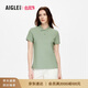 AIGLE艾高POLO衫DFT速干新品短袖cooltouch涼感透汽運動(dòng)上衣女士