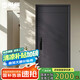 挺固3mm精雕鑄鋁甲級(jí)防盜門入戶門安全門＋T型加高設(shè)計(jì)＋暗鉸鏈＋單門子母門＋鋁箔填充＋精雕02人臉智能鎖