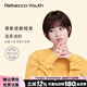 瑞貝卡（Rebecca）假發(fā)女空氣劉海短直發(fā)全真人發(fā)蓬松自然甜美女生時尚頭套 棕黑色 短發(fā) 手織發(fā)縫工藝