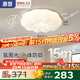 惠普臥室云朵led吸頂燈奶油風(fēng)南瓜房間兒童房燈普瑞護(hù)眼中山智能燈具