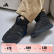 adidas ADIPUFF面包鞋柔軟舒適保暖中幫棉鞋阿迪達(dá)斯官方輕運(yùn)動(dòng) 黑色/碳黑/皇家藍(lán) 42