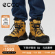 愛(ài)步（ECCO）登山鞋男 戶(hù)外運動(dòng)鞋徒步高幫鞋抓地耐磨 越野822434 HL 黃色82243458277 41