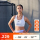 耐克（NIKE）SWOOSH鄭欽文同款女子速干襯墊內衣秋季中強度支撐DX6822 100白/淡紫粉/黑 M