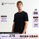 SPYDER新品男子TRAINING圓領(lǐng)短袖運動(dòng)t恤夏季薄款T恤24ES485M 黑色 XL