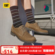CAT卡特休閑皮鞋工裝鞋男士牛皮25春新品經(jīng)典款通勤鞋P719128O3AMC17 深褐 41
