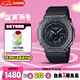 卡西歐（CASIO）手表男G-SHOCK黑武士運(yùn)動(dòng)學(xué)生電子日韓表七夕禮物GM-2100BB-1A