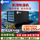 德優(yōu)匠吊頂除濕機壁掛式工業(yè)中央抽濕機地下室工廠(chǎng)車(chē)間管道除濕器吸頂式 240L/天 DYD240
