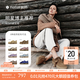 natursun奚夢(mèng)瑤高圓圓章若楠文淇同款德訓鞋女鞋厚底休閑袋鼠鞋情侶鞋單鞋 棕色（建議拍小一碼） 36 (230mm)