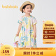 巴拉巴拉童裝兒童連衣裙女童裙子大裙擺2025夏季【商場(chǎng)同款】201225111004