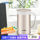 虎牌（TIGER）不銹鋼茶濾網(wǎng)男女辦公保溫保冷茶杯CWM-A050-NN香檳金500ml