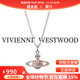 薇薇安·威斯特伍德（Vivienne Westwood）西太后官方旗艦店土星吊墜鎖骨鏈正品同款送女友閨蜜生日禮物 粉色-土星項鏈