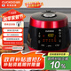 福庫（CUCKOO）電壓力鍋高壓可分離內蓋麥飯石型內膽多功能飯鍋預約智能語(yǔ)音電飯煲5L  4-5人 P1089FR