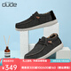 heyDude新品都德經(jīng)典帆布百搭男鞋舒適一腳蹬牛仔布鞋 40007-025 40