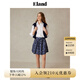 ELAND【公式襯衫】衣戀襯衫女純色棉感舒適長(cháng)袖襯衣2025秋季新款 EEYWF11E03象牙白/白色(39)Ivory M 165