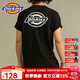dickies純棉短袖T恤男  夏季圓領(lǐng)休閑簡(jiǎn)約基本款百搭上衣 11799 黑色 S