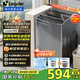 統(tǒng)帥（Leader）海爾統(tǒng)帥 波輪洗衣機(jī)全自動(dòng) 10公斤家用小型大容量 除螨洗 柔護(hù)內(nèi)桶 風(fēng)暴洗去污@B100M958國(guó)家補(bǔ)貼