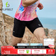 Flipbelt飛比特男士袋鼠褲3.0緊身壓縮褲跑步透氣吸濕排汗 經(jīng)典黑 S 