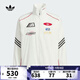 阿迪達斯 （adidas）【滔搏運動(dòng)】Originals三葉草女子MOTO賽車(chē)風(fēng)立領(lǐng)運動(dòng)寬松夾克 KG6677 M