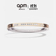 APM MonacoTOI MOI摩斯密碼手鐲情侶銀飾時(shí)尚飾品禮物送女友