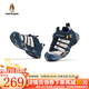 暇步士（Hush Puppies）童鞋新款兒童戶(hù)外運動(dòng)鞋軟底輕便女童鞋透氣跑步休閑男童鞋子 HP5805004藍色款 36