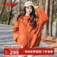 鴨鴨（YAYA）羽絨服女2025秋冬新款休閑短款時(shí)尚百搭保暖情侶時(shí)尚厚外套夾克YX 橘色 M 110-130斤