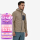 PATAGONIA男士R1 Air Full-Zip Hoody全拉鏈連帽抓絨外套巴塔哥尼亞 40255 ORTN淺褐色 M
