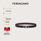菲拉格慕（Ferragamo）男士雙面可調(diào)式GANCINI腰帶 0734227_C_105 七夕禮物送男友